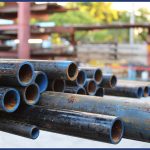 Variety of metal pipe sizes and schedules.