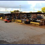 outdoor metal storage yard facility